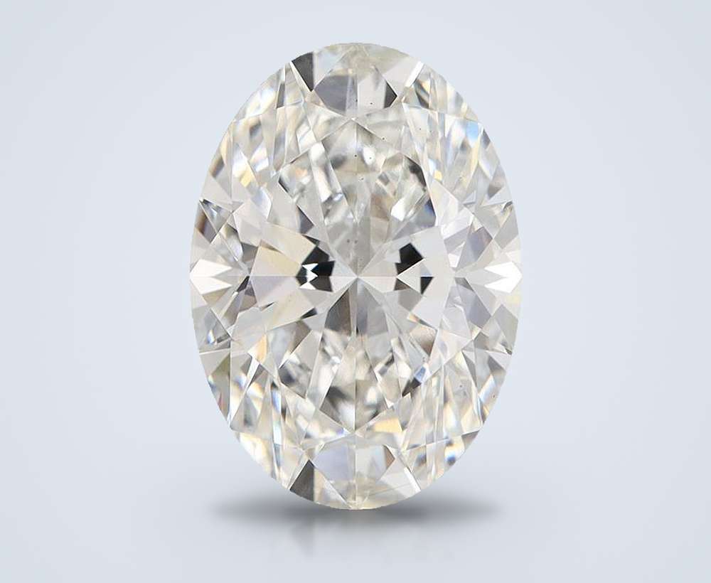 4.90 Carat Oval Lab Diamond