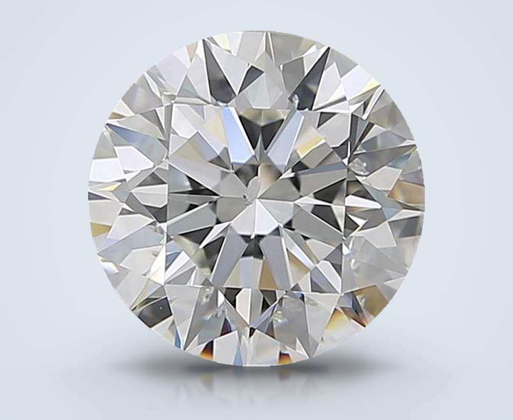 4.01 Carat Round Natural Diamond
