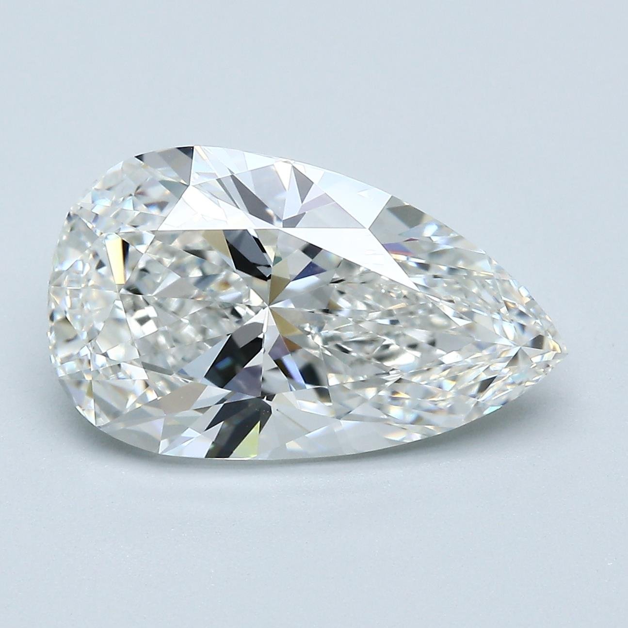 4.73 Carat Pear Natural Diamond