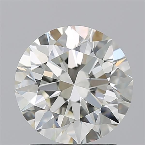 2.03ct K VVS2 Rare Carat Ideal Cut Round Diamond