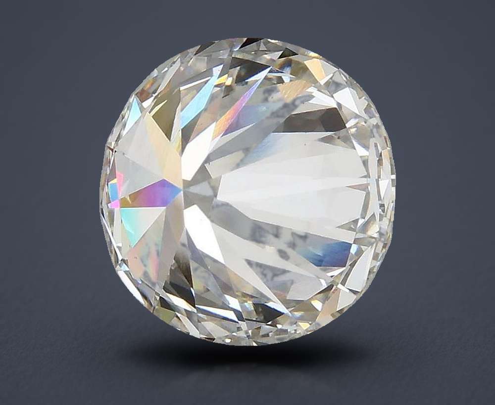 3.74 Carat Round Lab Diamond