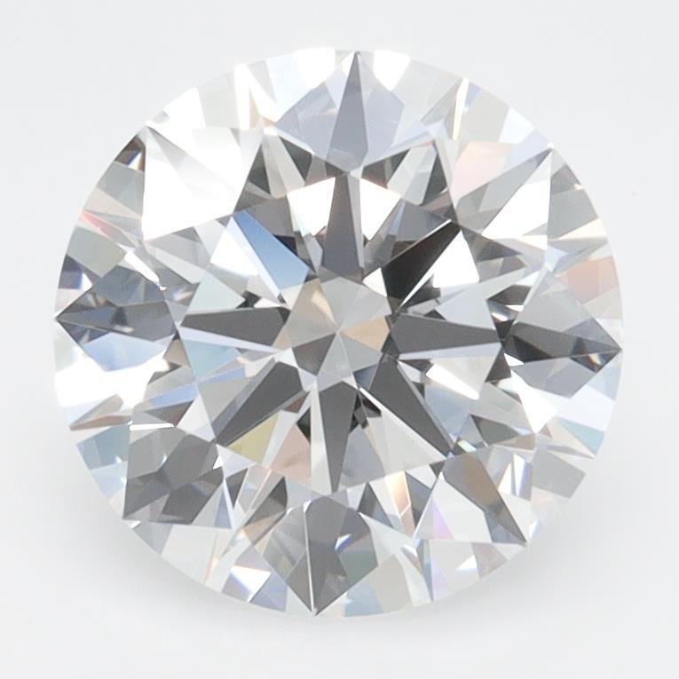 2.59ct D VVS1 Rare Carat Ideal Cut Round Lab Grown Diamond