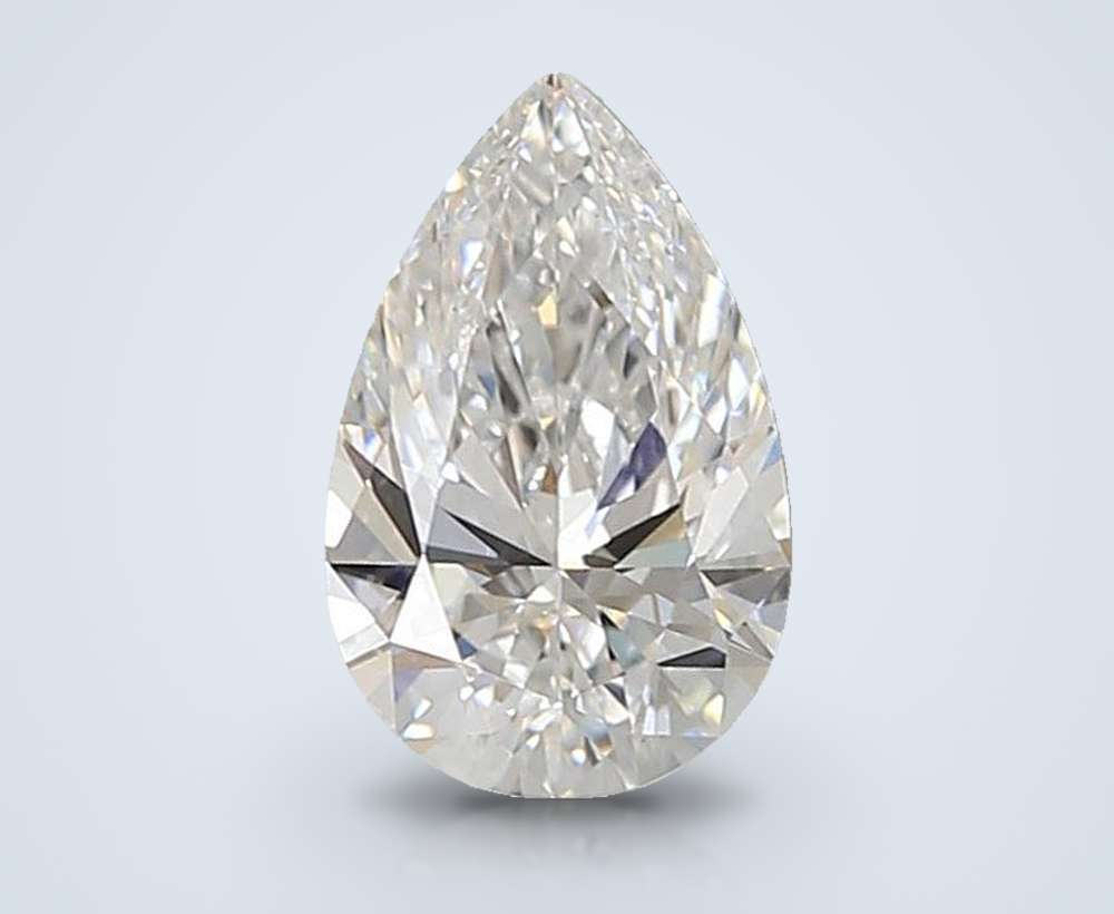 1.29 Carat Pear Lab Diamond