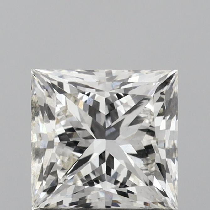 0.95ct F VS1 Rare Carat Ideal Cut Princess Lab Grown Diamond