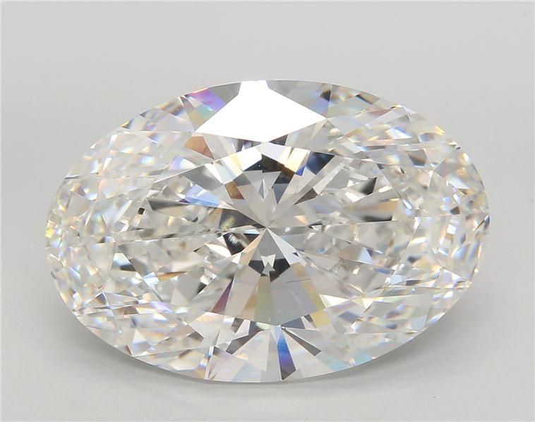 17.00ct F VS1 Rare Carat Ideal Cut Oval Lab Grown Diamond