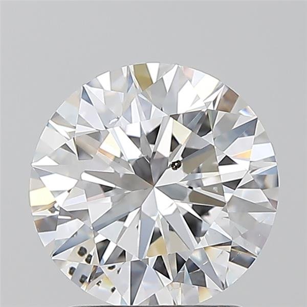1.80ct D SI2 Rare Carat Ideal Cut Round Diamond