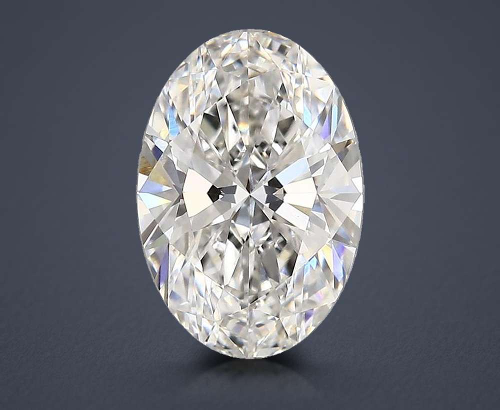 3.00 Carat Oval Lab Diamond