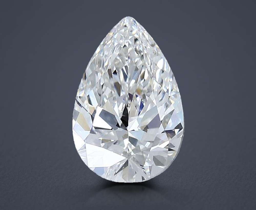 2.03 Carat Pear Lab Diamond