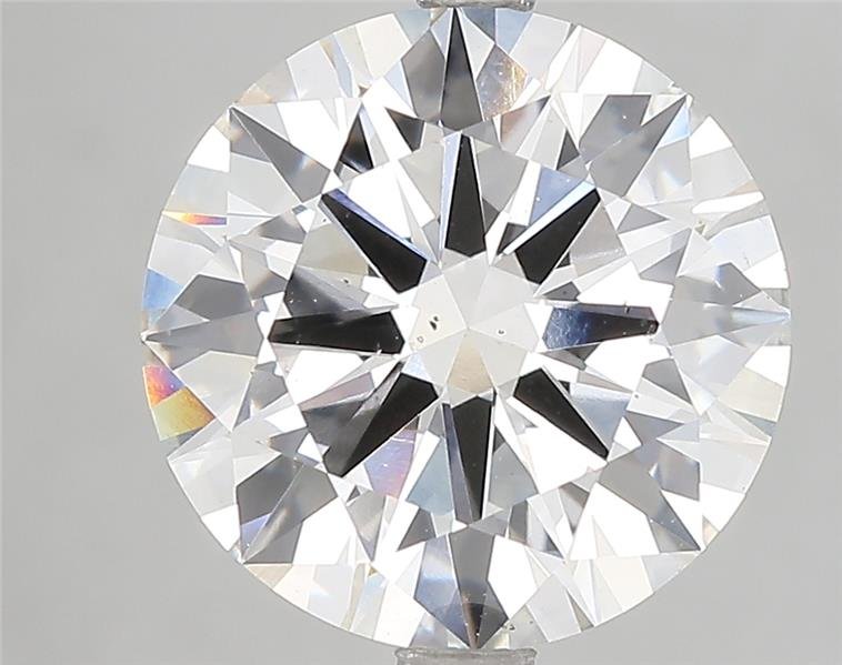 5.01ct H VS2 Excellent Cut Round Lab Grown Diamond