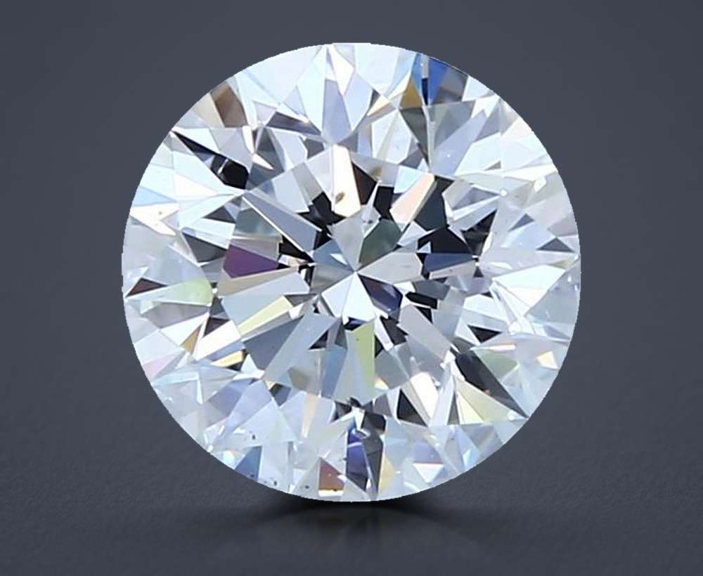 2.50 Carat Round Natural Diamond