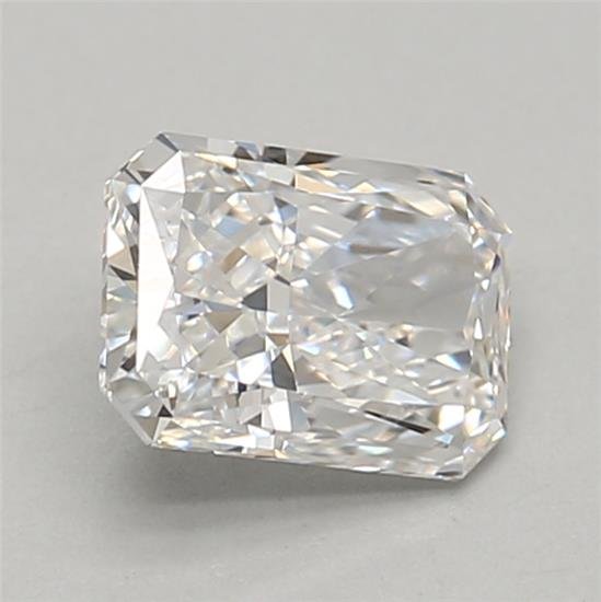 0.84ct D VVS2 Rare Carat Ideal Cut Radiant Lab Grown Diamond