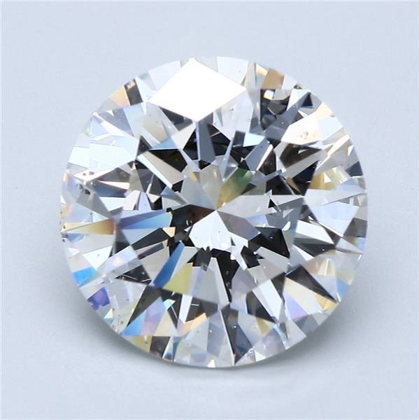 6.22ct H SI1 Excellent Cut Round Diamond
