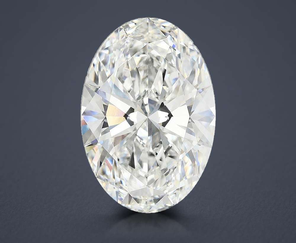 12.00 Carat Oval Lab Diamond