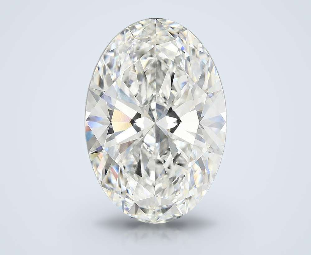 12.00 Carat Oval Lab Diamond