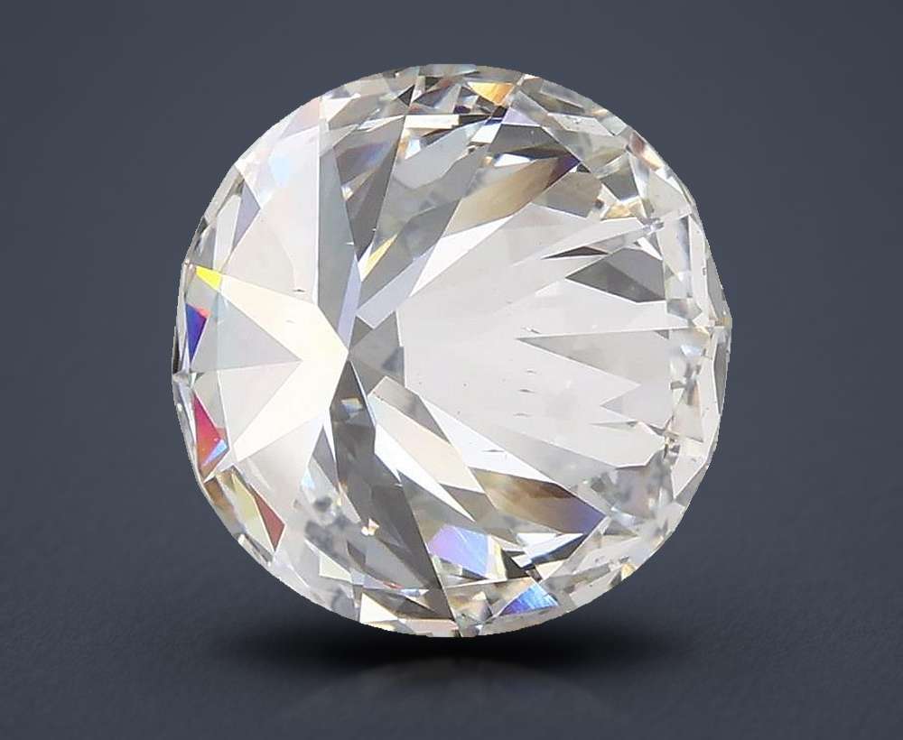 3.76 Carat Round Lab Diamond