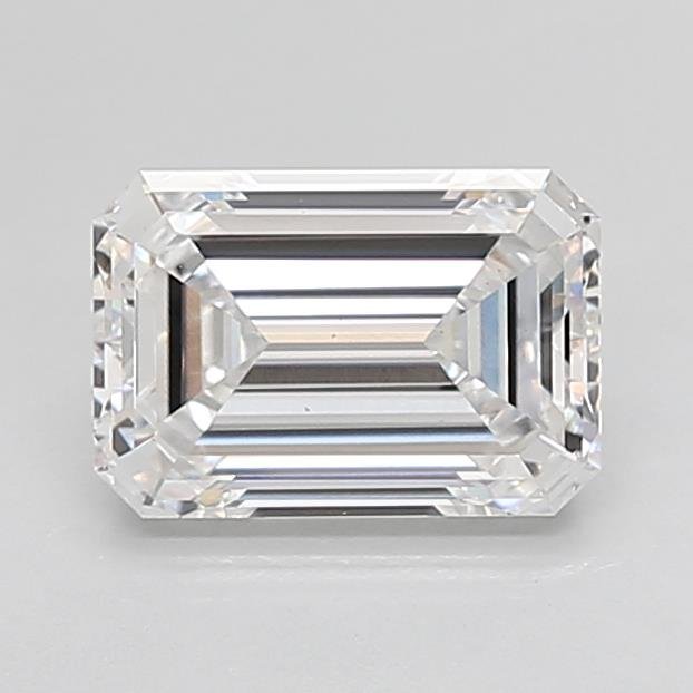 2.56ct E VS2 Rare Carat Ideal Cut Emerald Lab Grown Diamond