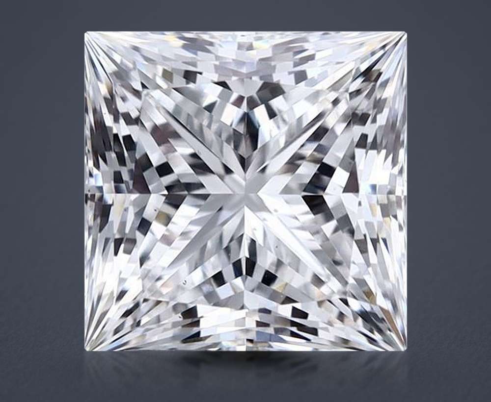2.60 Carat Princess Lab Diamond