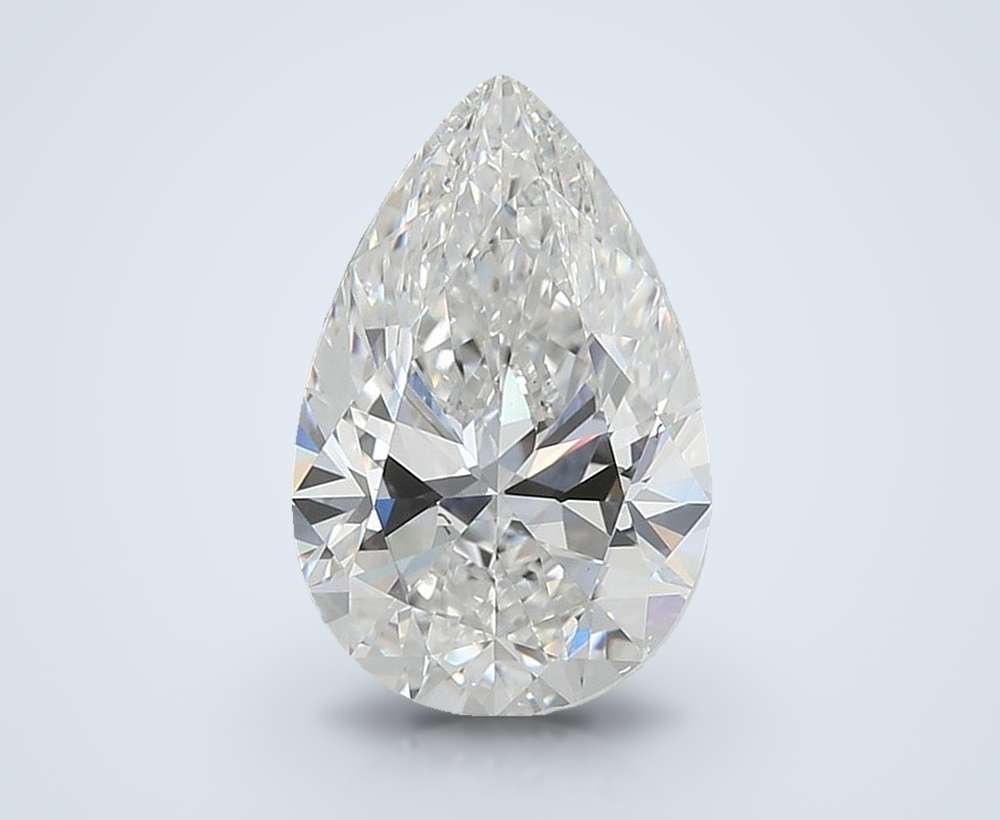 3.25 Carat Pear Lab Diamond