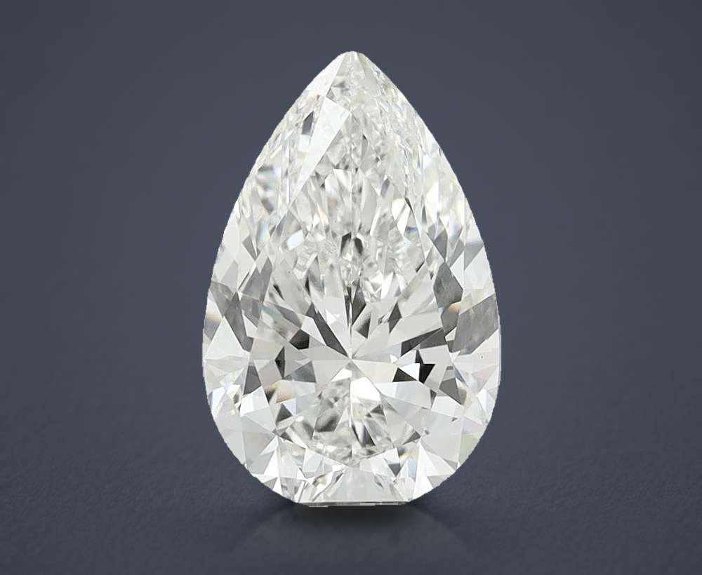 7.50 Carat Pear Lab Diamond