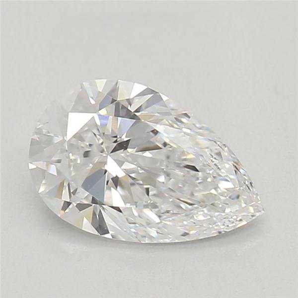 0.58ct D VS1 Rare Carat Ideal Cut Pear Lab Grown Diamond