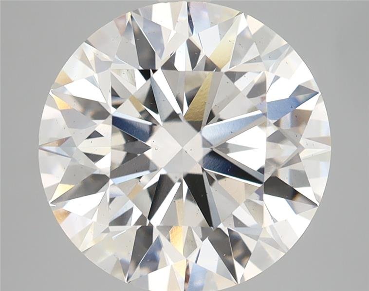 5.09ct F SI1 Ideal Cut Round Lab Grown Diamond