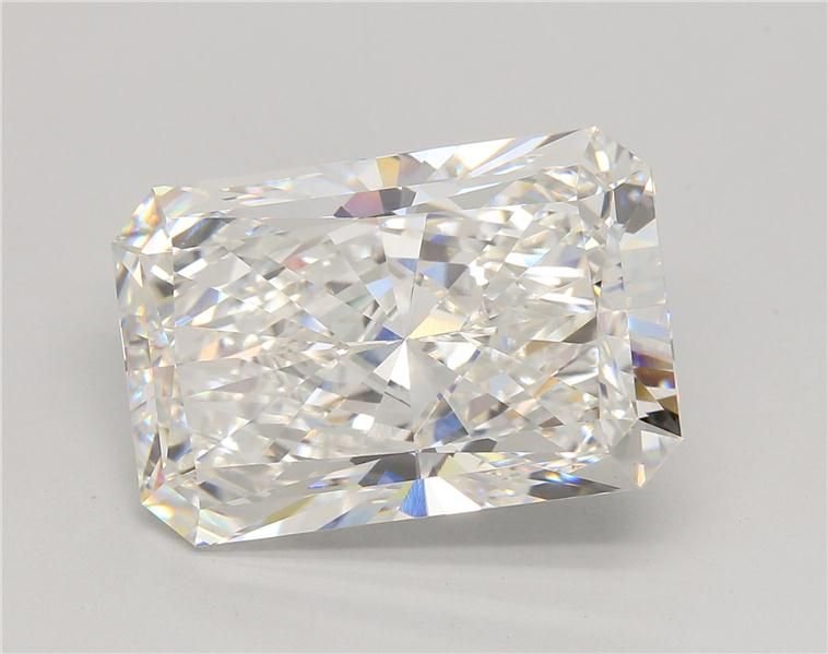 13.51ct F VVS2 Rare Carat Ideal Cut Radiant Lab Grown Diamond