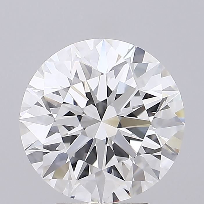 4.16ct F VVS2 Rare Carat Ideal Cut Round Diamond