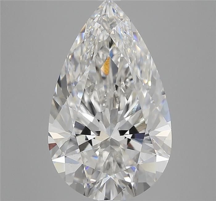 5.52 Carat Pear Lab Diamond