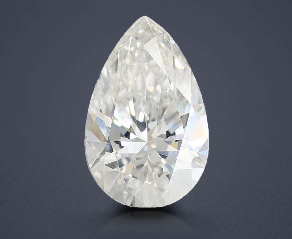 5.06 Carat Pear Lab Diamond
