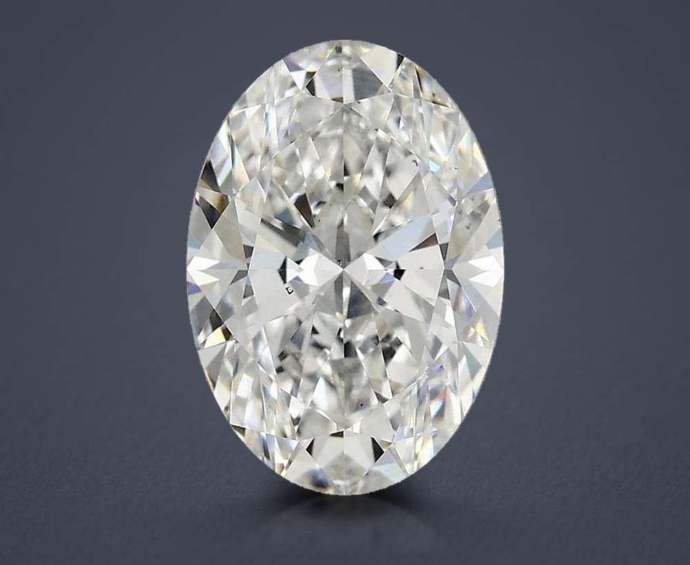 2.81 Carat Oval Lab Diamond