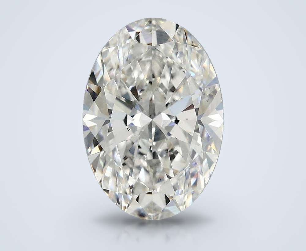 2.81 Carat Oval Lab Diamond