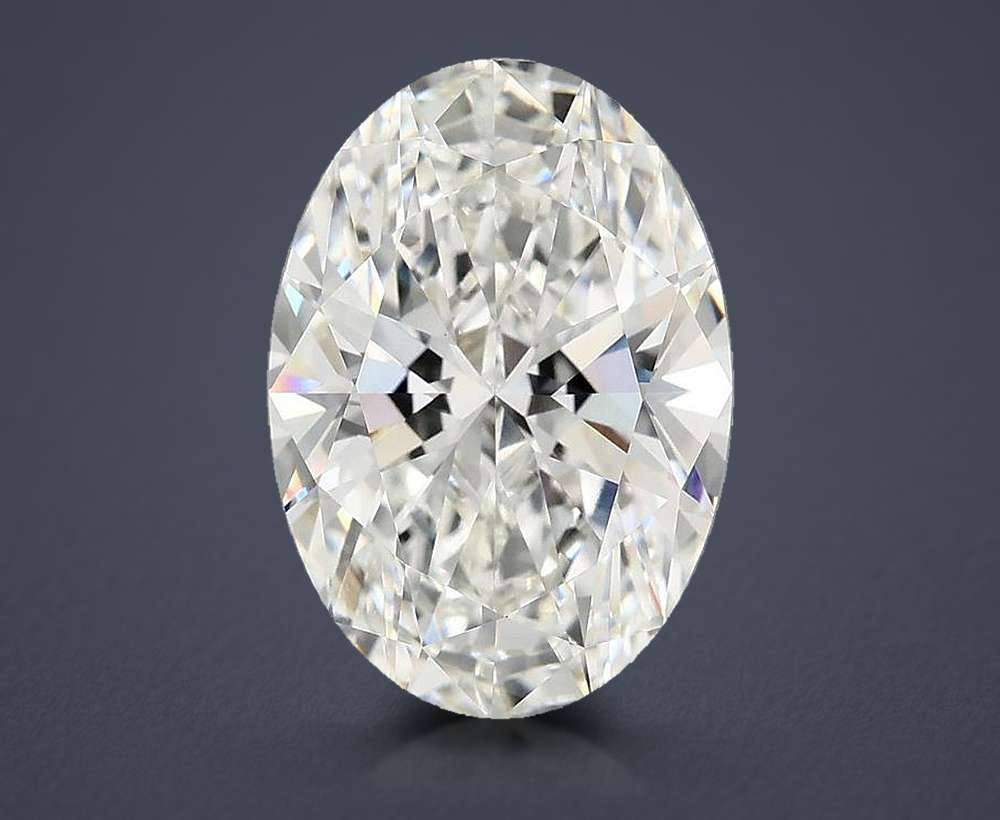 5.00 Carat Oval Lab Diamond
