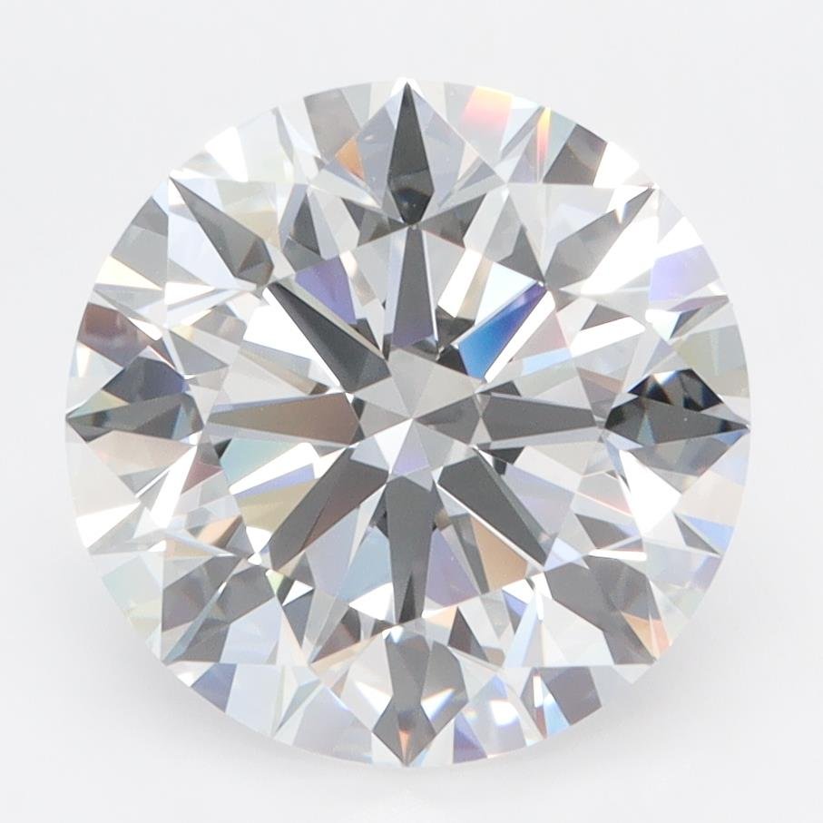 4.30ct D IF Rare Carat Ideal Cut Round Lab Grown Diamond