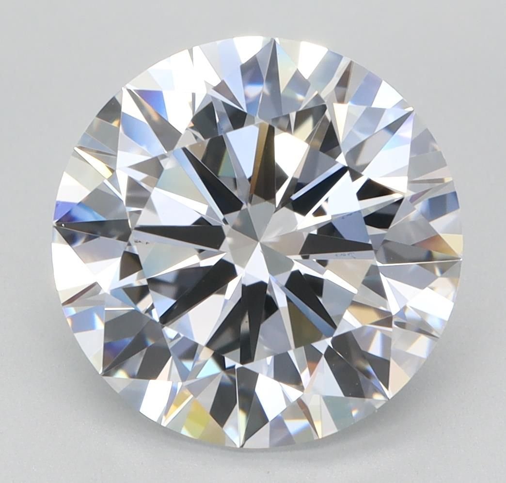 3.55ct D VS1 Rare Carat Ideal Cut Round Lab Grown Diamond