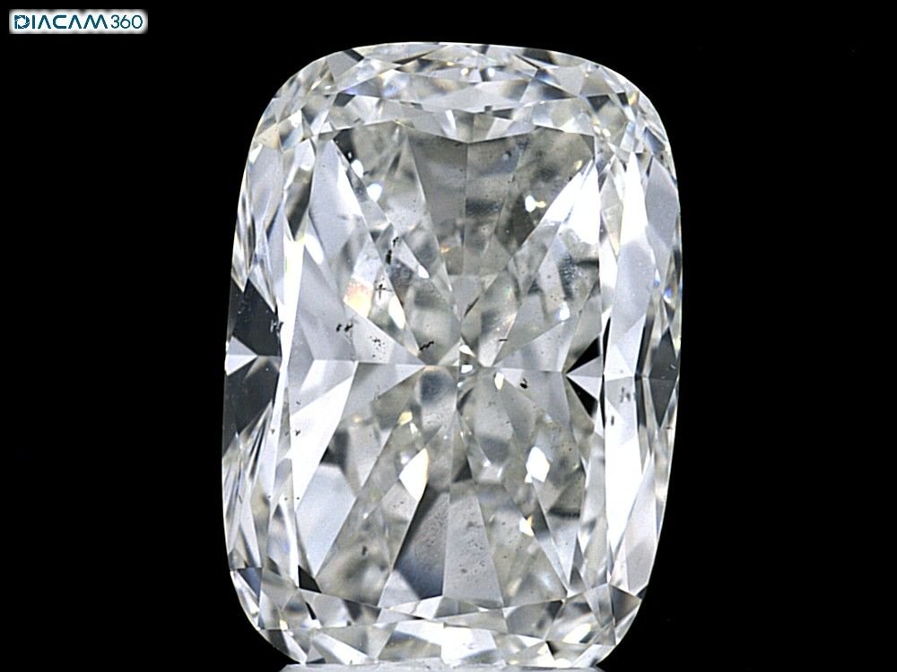 5.02ct J SI1 Very Good Cut Cushion Diamond
