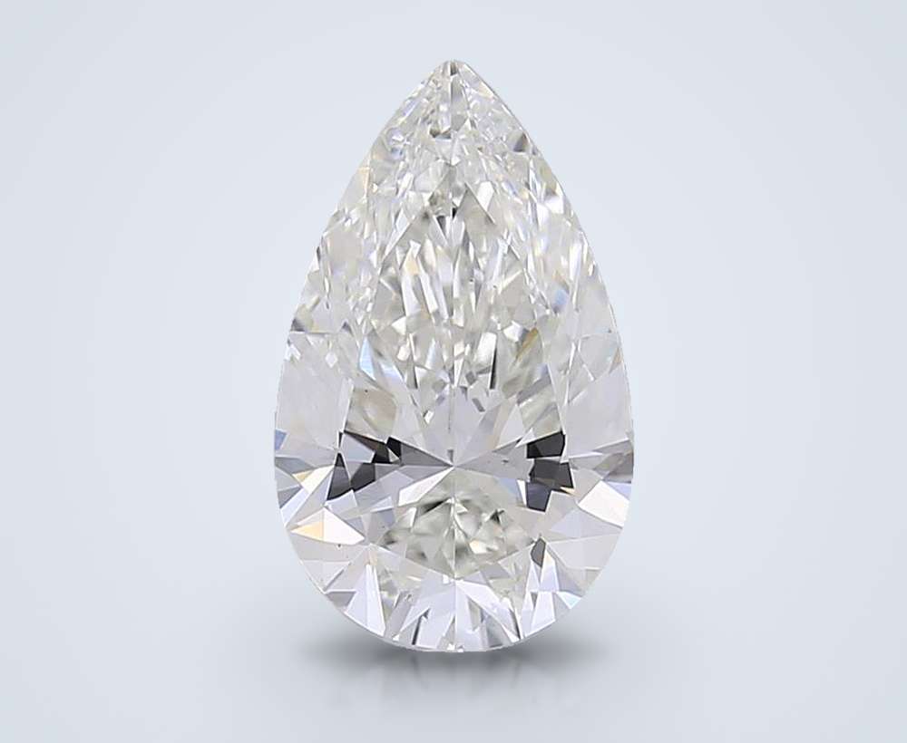 3.32 Carat Pear Lab Diamond