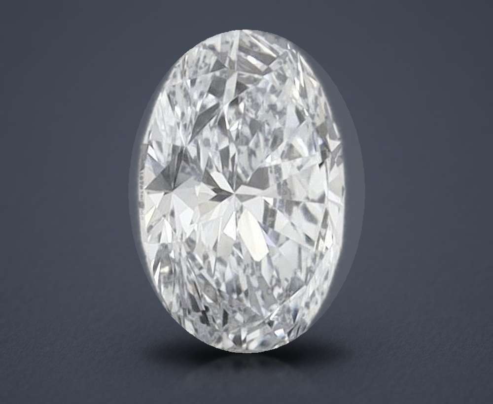 0.34 Carat Oval Lab Diamond