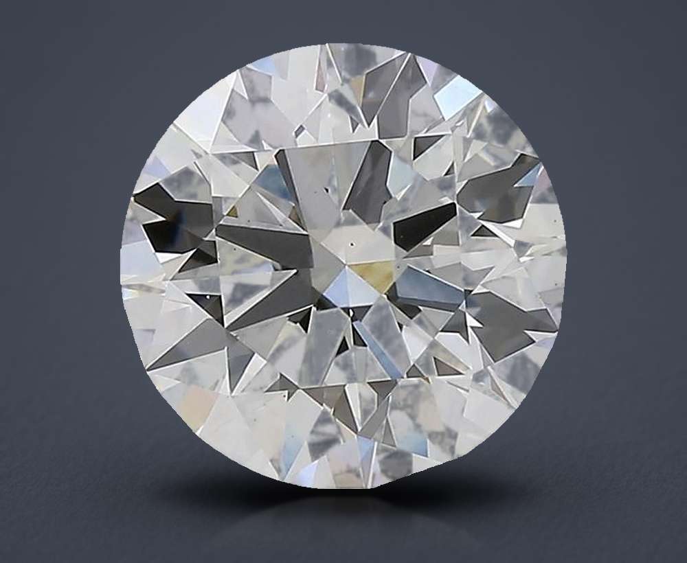 3.55 Carat Round Lab Diamond