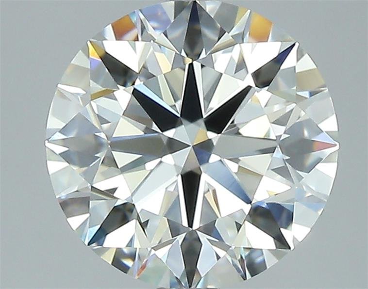 2.18ct K VVS1 Rare Carat Ideal Cut Round Diamond