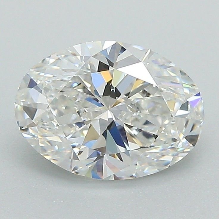 1.56ct E VVS2 Rare Carat Ideal Cut Oval Lab Grown Diamond
