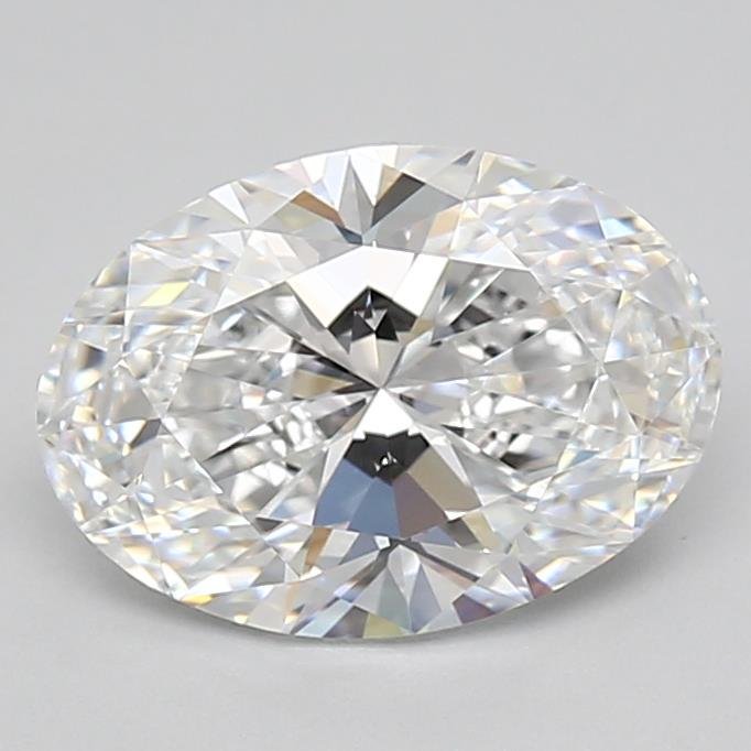 2.56ct D VVS1 Rare Carat Ideal Cut Oval Lab Grown Diamond