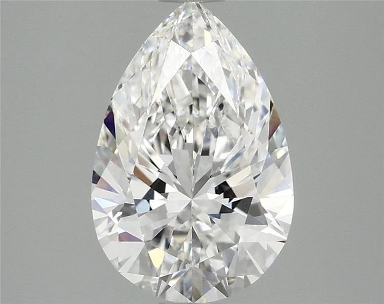 1.61 Carat Pear Lab Diamond