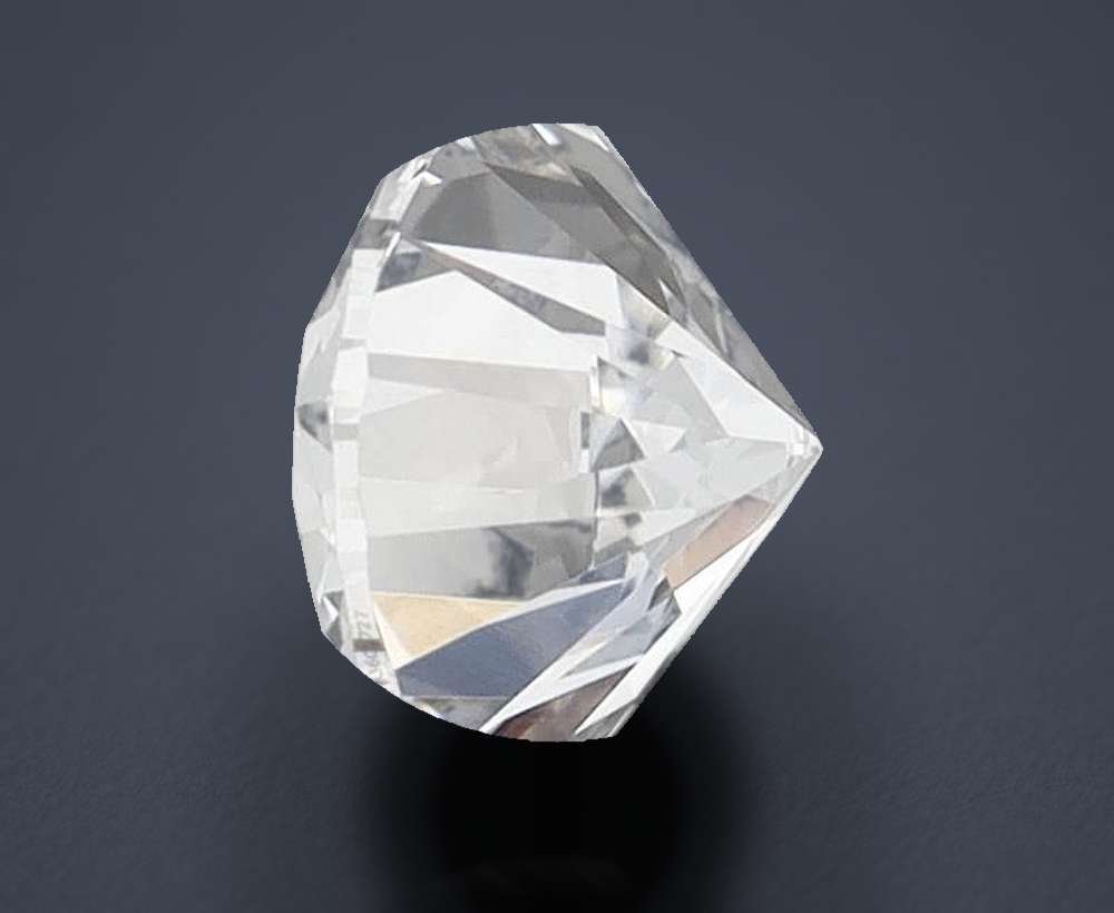 0.72 Carat Round Lab Diamond