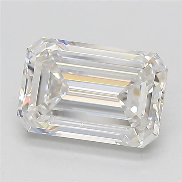 1.61ct G VVS2 Rare Carat Ideal Cut Emerald Lab Grown Diamond