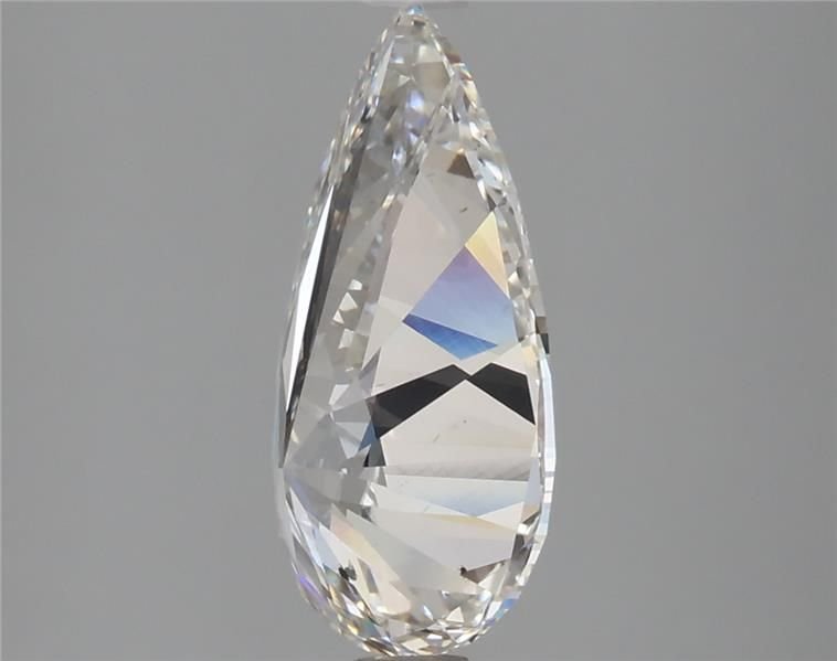 3.06ct G SI1 Rare Carat Ideal Cut Pear Lab Grown Diamond