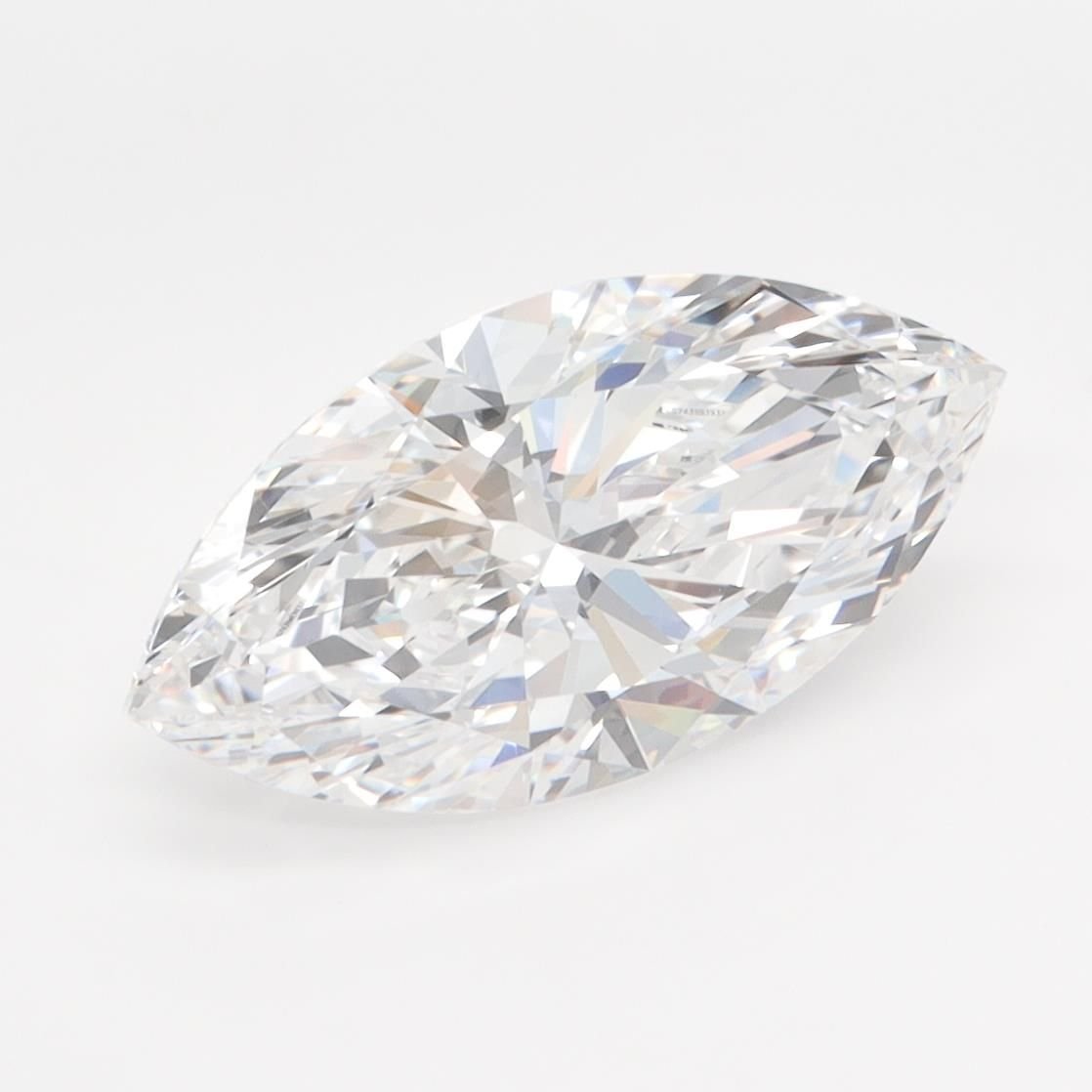2.40ct D VVS1 Rare Carat Ideal Cut Marquise Lab Grown Diamond
