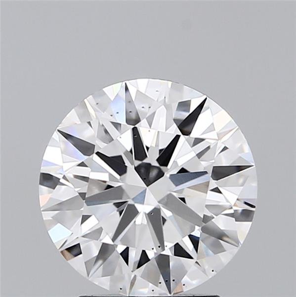 2.14ct D VS2 Rare Carat Ideal Cut Round Lab Grown Diamond