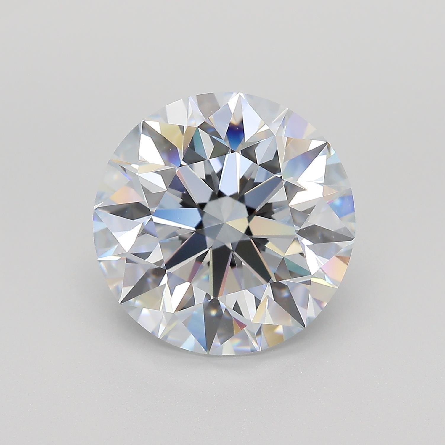 7.05ct F VS2 Excellent Cut Round Lab Grown Diamond