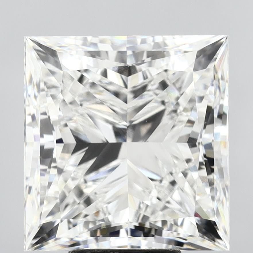 10.05ct F VS1 Rare Carat Ideal Cut Princess Lab Grown Diamond