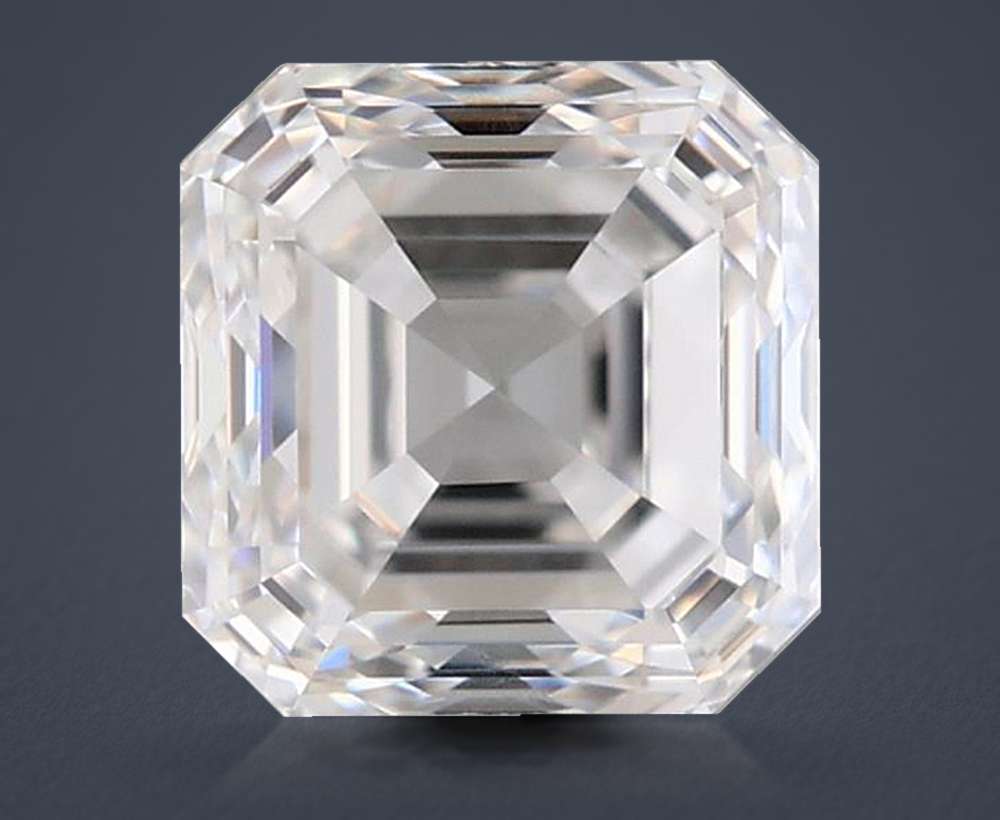 0.53 Carat Asscher Natural Diamond